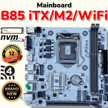 Mainboard B85 M2 mới 100% - Rẻ nhất sàn, BH 12 tháng, có khe NVMe, hỗ trợ H81/B85 - 800k