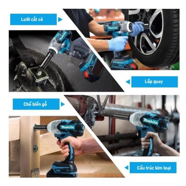 MAKITA Máy siết bulong pin 1.280VF 510m bò - kèm phụ kiện miễn phí, bảo hành 1 năm, giảm giá 22% 9 MAKITA Máy siết bulong pin 1.280VF 510m bò - kèm phụ kiện miễn phí, bảo hành 1 năm, giảm giá 22% 9