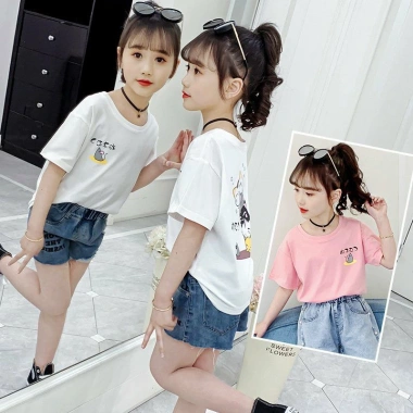 MAM Áo thun cotton bé gái 21-46kg, siêu mềm, giảm giá 25% chỉ 75.000đ