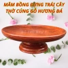 Mâm bồng đĩa gỗ hương đá nghệ thuật thờ cúng - Đựng trái cây sang trọng, tinh xảo - Giá ưu đãi 296.000 VND 8