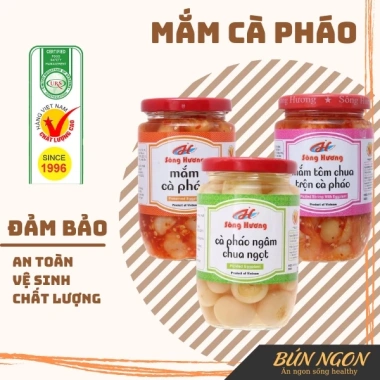 Mắm Cà Pháo Siêu Giòn Huế 390g Sông Hương - Đặc Sản Giảm Giá Còn 92000₫ 2 Mắm Cà Pháo Siêu Giòn Huế 390g Sông Hương - Đặc Sản Giảm Giá Còn 92000₫ 2
