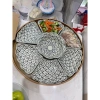 Mâm Gỗ Tre Tròn Cao Cấp - Đựng Bát Đĩa Thắp Hương, Cúng Gia Tiên, Giá Ưu Đãi 136.5K 2