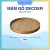 Mâm Gỗ Tre Tròn Cao Cấp - Đựng Bát Đĩa Thắp Hương, Cúng Gia Tiên, Giá Ưu Đãi 136.5K 10