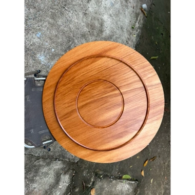 Mâm gỗ truyền thống Gõ đỏ nguyên khối không ghép - Giá ưu đãi 950.000đ 7