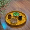Mâm mây đan thủ công cao cấp D48cm - Đế gỗ sang trọng, giảm giá 22% tại Magic Home Decor 3