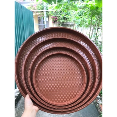 Mâm nhựa 52cm siêu rộng, mẹt nhựa size đại song, dày đẹp – Giá chỉ 59.290đ