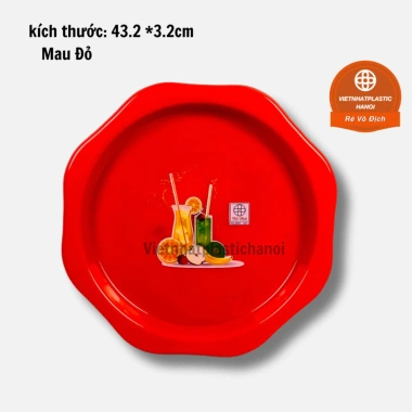 Mâm nhựa bày hoa quả chính hãng khay bê đồ 5.668 - Giá chỉ 20.000, giảm mạnh