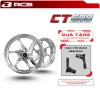 Mâm RCB CNC CT600 cho SH350i – 6 Cây Xéo, Kích Thước F275x16 R350x16, Tặng Van Vòi 8mm, Giá 7.066.667₫