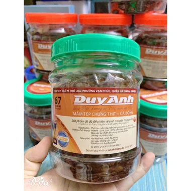 Mắm tép chưng thịt Duy Anh 67 Hàng Bè 500g, giá ưu đãi 350.000đ, hương vị truyền thống