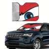 Màn Che Nắng Ô Tô Đỏ Hoạt Hình Gập Lại UV Bảo Vệ Xe SUV - Giá 177.815₫