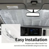 Màn Che Nắng Ô Tô Đỏ Hoạt Hình Gập Lại UV Bảo Vệ Xe SUV - Giá 177.815₫ 7