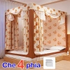 Màn chống muỗi ba cửa cho giường - Lưới che phủ toàn bộ, ngăn muỗi, 460k 8