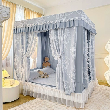 Màn chống muỗi, cản sáng, giữ ấm, chống rơi cho bé - Giường kín, mã hoá, giảm 19% 6