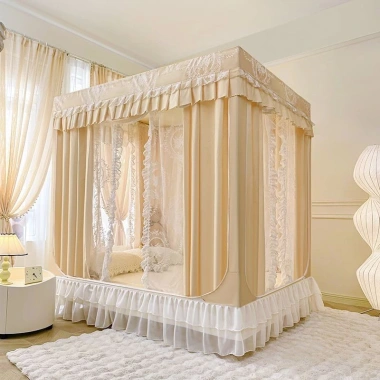 Màn chống muỗi, cản sáng, giữ ấm, chống rơi cho bé - Giường kín, mã hoá, giảm 19% 10