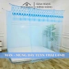 Màn Chống Muỗi Thêu Hoa 4 Góc, Mắc Khung - Giá Ưu Đãi 90.000 - Xưởng Huy Hoàng