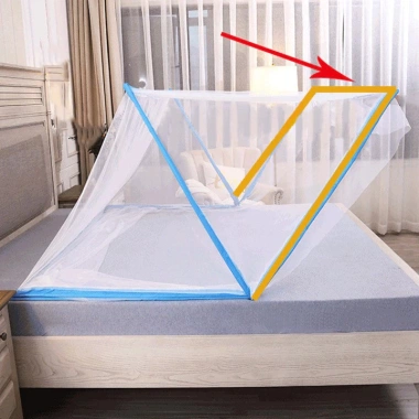 Màn chống muỗi tự động gấp gọn khung gấp, thông minh cho người lớn, giảm 15% chỉ 85.000 đồng