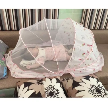 Màn chụp bé sơ sinh cao cấp 2.025 - Mùng chống muỗi, bảo hành 12 tháng, giá 75.000₫ - Xưởng Màn Gia Anh