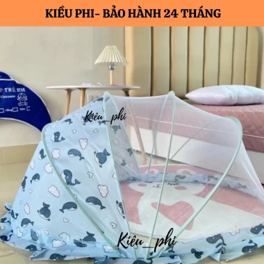 Màn Chụp Ngủ Chống Muỗi Tự Bung Trẻ Em - Gấp Gọn, An Toàn, Giá Ưu Đãi 86.000 VND
