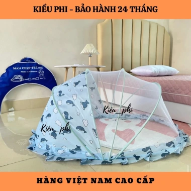 Màn Chụp Ngủ Chống Muỗi Tự Bung Trẻ Em - Gấp Gọn, An Toàn, Giá Ưu Đãi 86.000 VND
