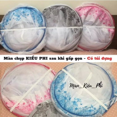 Màn chụp tự bung người lớn vuông Kiểu Phi - Ngủ chống mùi, xếp gập gọn, chỉ 115.000đ