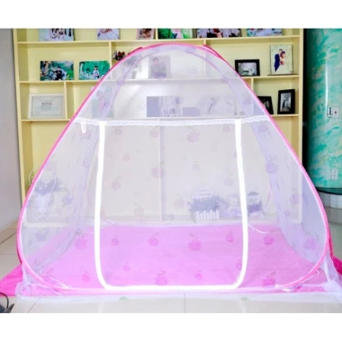 Màn chụp tự bung viền in hoa giá xả kho chỉ 99k - Giao nhanh, trang trí dễ dàng