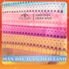 Màn Dây Tuyn Thái 4 Góc Khung Họa Tiết Thêu Hoa Đẹp Mắt - Chống Muỗi - Giá 145k (Giảm từ 187k) - Xưởng Màn Huy Hoàng