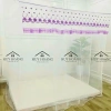 Màn Dây Tuyn Thái 4 Góc Khung Họa Tiết Thêu Hoa Đẹp Mắt - Chống Muỗi - Giá 145k (Giảm từ 187k) - Xưởng Màn Huy Hoàng 6