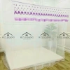 Màn Dây Tuyn Thái 4 Góc Mắc Khung Họa Tiết Thêu Hoa Đẹp - Chống Muỗi - Xưởng Màn Huy Hoàng 145k 6