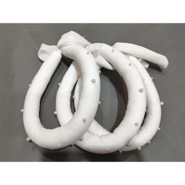 Mấn đội đầu cách tân áo dài nữ truyền thống đính đá ngọc - Phụ kiện cài tóc tiệc lễ tết đẹp, giá 35.650₫