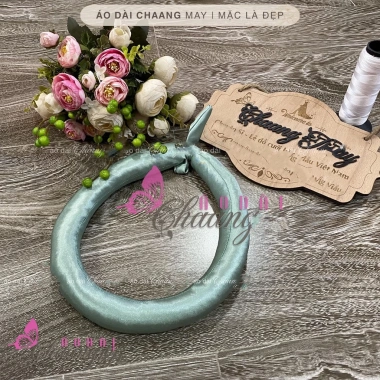 Mấn đội đầu vấn trơn thu nhỏ phụ kiện áo dài đẹp giảm giá 20%