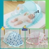 Màn gấp gọn cho bé Kiều Phi tiện lợi, tự bung ngủ, chống muỗi, màu họa tiết, 96.000 VND 6