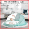 Màn gấp gọn cho bé Kiều Phi tiện lợi, tự bung ngủ, chống muỗi, màu họa tiết, 96.000 VND 8