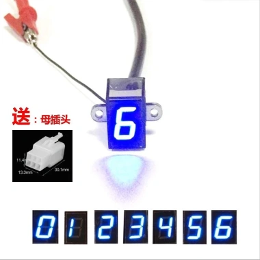 Màn hình bánh răng xe máy kỹ thuật số chống nước - Hiển thị đa năng, giá 117.018₫