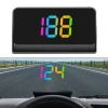 Màn hình HUD GPS kỹ thuật số cho ô tô - Đầu lên hiển thị tốc độ, khoảng cách, thời gian 8