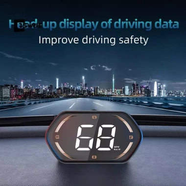Màn hình HUD USB ô tô xe máy - Đồng hồ tốc độ kỹ thuật số GPS KMH/MPH, hiển thị nhanh, mới 2.024 Màn hình HUD USB ô tô xe máy - Đồng hồ tốc độ kỹ thuật số GPS KMH/MPH, hiển thị nhanh, mới 2.024