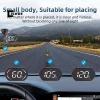 Màn hình HUD USB ô tô xe máy - Đồng hồ tốc độ kỹ thuật số GPS KMH/MPH, hiển thị nhanh, mới 2.024 5