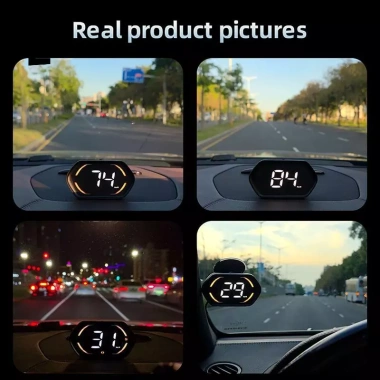 Màn hình HUD USB ô tô xe máy - Đồng hồ tốc độ kỹ thuật số GPS KMH/MPH, hiển thị nhanh, mới 2.024 6 Màn hình HUD USB ô tô xe máy - Đồng hồ tốc độ kỹ thuật số GPS KMH/MPH, hiển thị nhanh, mới 2.024 6