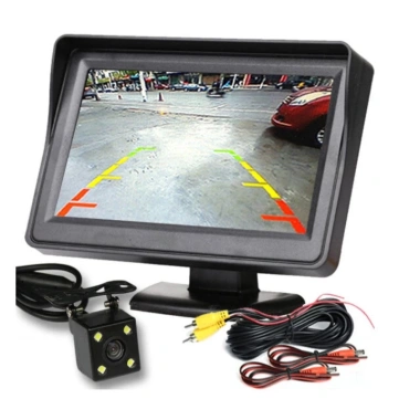Màn hình LCD 4.3 inch ô tô – Camera đảo ngược HD IR, tầm nhìn ban đêm, giá 358.600₫ 2