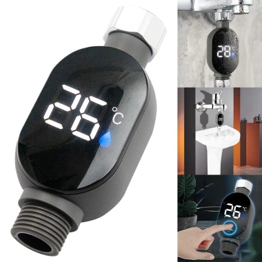 Màn hình LED EHES đo nhiệt độ thông minh 0‑99°C cho tắm – Giá ưu đãi 48.707₫