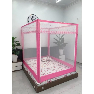 Màn khung vuông inox 304 không khoan tường – Mùng xếp thông minh 2 cửa, gấp gọn tiện lợi, chống muỗi, giá chỉ 195k 5 Màn khung vuông inox 304 không khoan tường – Mùng xếp thông minh 2 cửa, gấp gọn tiện lợi, chống muỗi, giá chỉ 195k 5