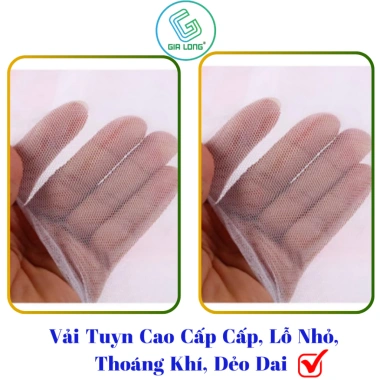 Màn khung vuông inox 304 không khoan tường – Mùng xếp thông minh 2 cửa, gấp gọn tiện lợi, chống muỗi, giá chỉ 195k