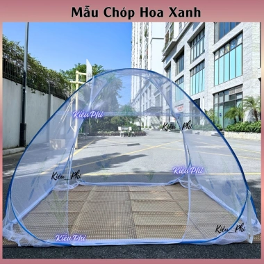 Màn mùng đỉnh chóp hoa tự bung ngủ chống muỗi gấp gọn tiện lợi cho người lớn chỉ 125.000₫