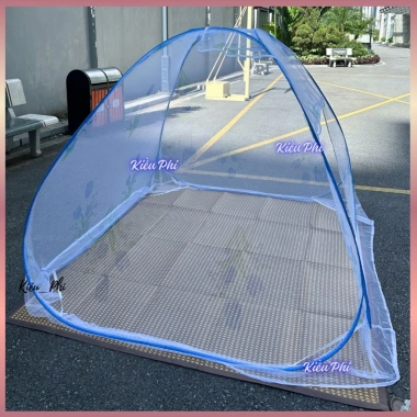 Màn ngủ chống muỗi đỉnh chóp người lớn mùng hoa tự bung gấp gọn tiện lợi 122.000đ 7