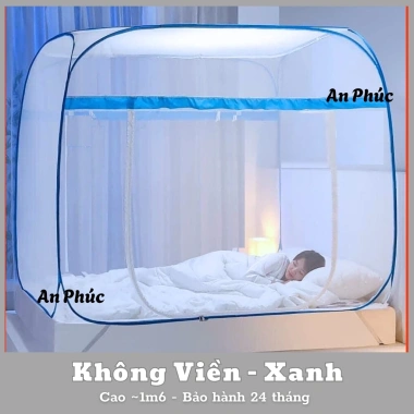 Màn Ngủ Chống Muỗi Khung Vuông Tự Bung - Mùng Gấp Gọn Thông Minh, Hoạ Tiết, Giá 181.000₫ 10 Màn Ngủ Chống Muỗi Khung Vuông Tự Bung - Mùng Gấp Gọn Thông Minh, Hoạ Tiết, Giá 181.000₫ 10