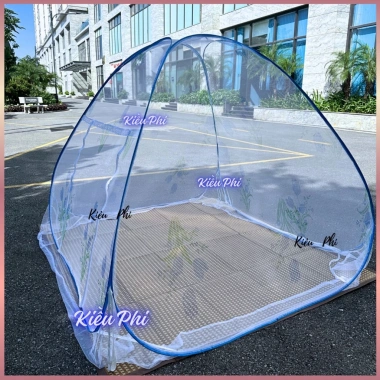 Màn ngủ chống muỗi tự bung đỉnh chóp cho người lớn, gấp gọn tiện lợi, giảm muỗi nhanh