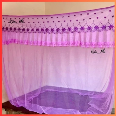 Màn ngủ lạnh Kiều Phi ren hoa mai gấp gọn tự bung, chống muỗi, mỏng, thấm mát, chỉ 105k 5 Màn ngủ lạnh Kiều Phi ren hoa mai gấp gọn tự bung, chống muỗi, mỏng, thấm mát, chỉ 105k 5