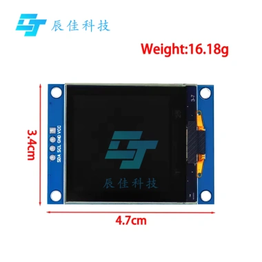 Màn OLED 1.5 inch 128x128 chất lượng cao, shield cho Raspberry Pi, STM32, Arduino - Giá ưu đãi 187k 2