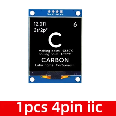 Màn OLED 1.5 inch 128x128 chất lượng cao, shield cho Raspberry Pi, STM32, Arduino - Giá ưu đãi 187k 8