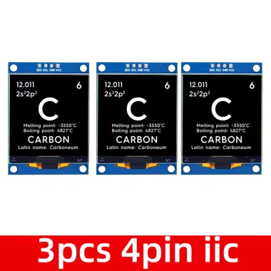 Màn OLED 1.5 inch 128x128 chất lượng cao, shield cho Raspberry Pi, STM32, Arduino - Giá ưu đãi 187k 10