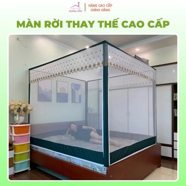 Màn Rời Thay Thế Không Khoan Tường - Dễ Lắp Đặt, Giá 219.000 VND | Màn Khung Hoàng Hôn Store